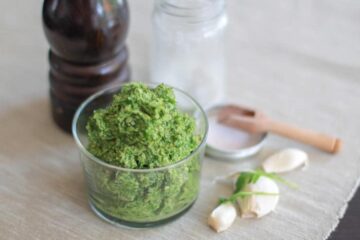 Pesto De Roquette Aux Noix Au Thermomix Yummix