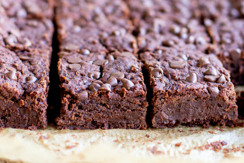 Brownies Aux Haricots Rouges Double Chocolat Au Thermomix Yummix