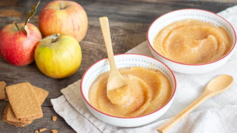 Compote De Pommes Au Thermomix Sans Sucre Ajoute Yummix