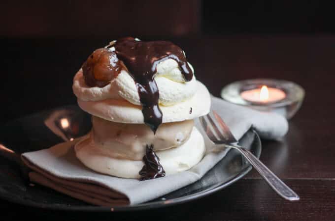 Vacherin marrons chocolat au Thermomix