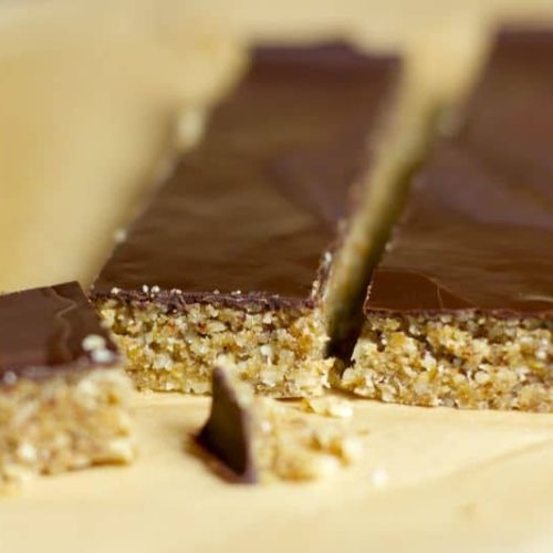 Barres Chocolatees Super Healthy Aux Noix Au Thermomix Yummix