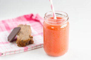Smoothie fraise tomate au Thermomix
