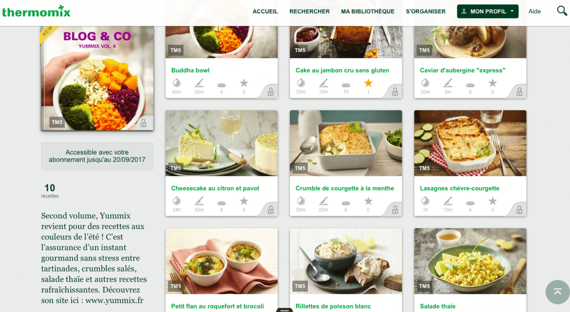 Recette Land Recette De Collection De Recettes Automnales De Yummix Sur Cookidoo Sur Yummix