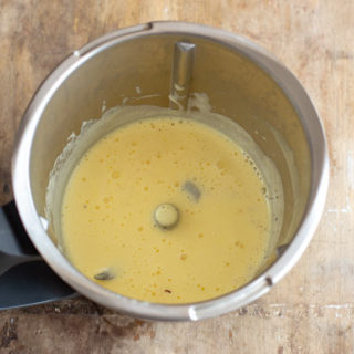 Crème anglaise pour royal au Thermomix