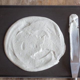 Dacquoise Thermomix avant cuisson