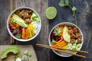 Poke bowl au Thermomix