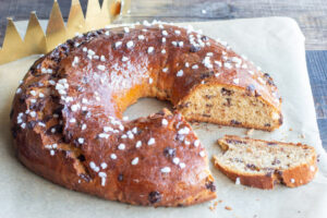 Brioche des rois au chocolat au Thermomix