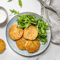 Petites galettes chèvre courgette au Thermomix