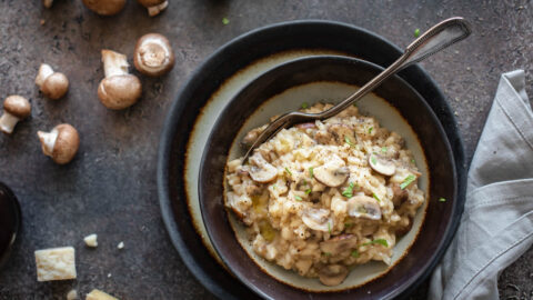 Risotto Aux Champignons Au Thermomix Yummix