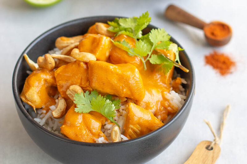 Cashew butter chicken au Thermomix • Yummix