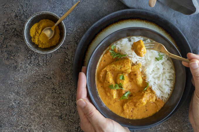 Curry de poulet façon tikka masala au Thermomix