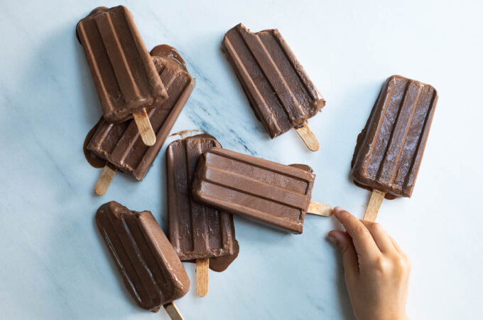 Bâtonnets glacés esquimaux au chocolat au Thermomix