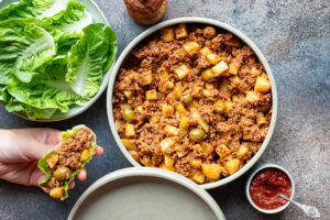 Picadillo con papas au Thermomix
